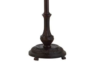 Dragonfly Tiffany Style 60" Arched LED Floor Lamp - JONATHAN Y